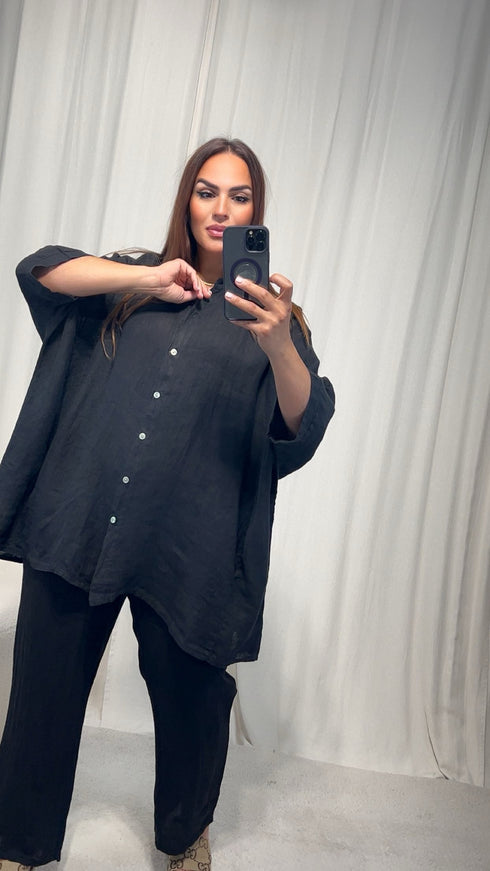 Pantalon d’ensemble NILA lin