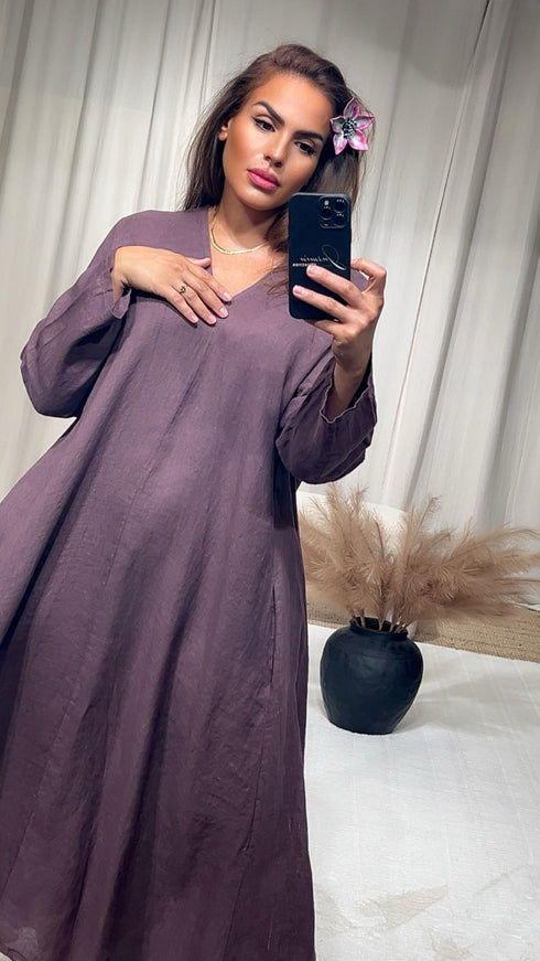 Robe LINA manches longues