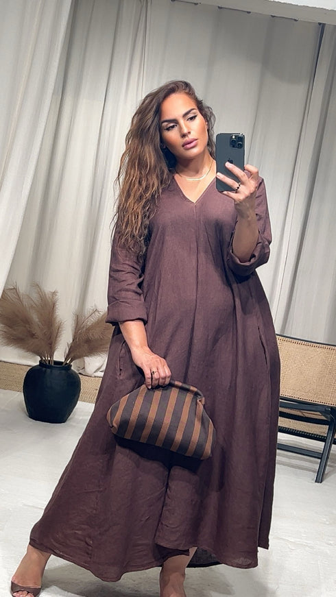 Robe LINA manches longues