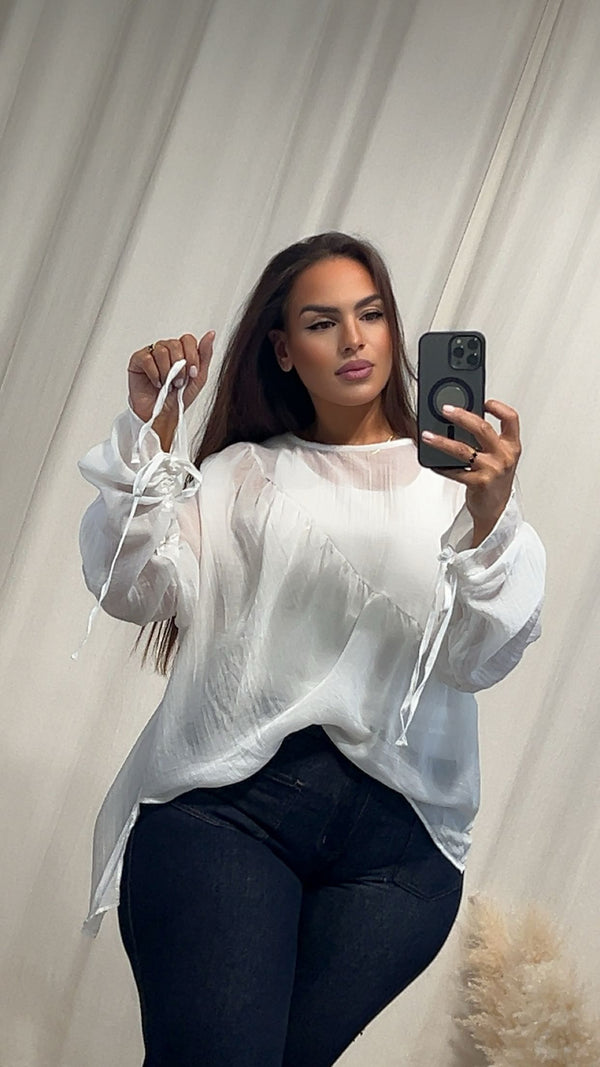 Blouse à voile oversize ANGE