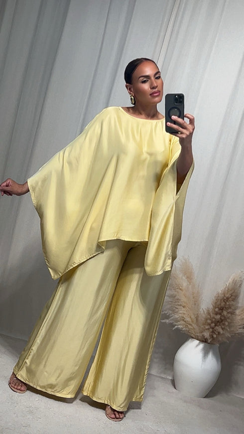 Pantalon satiné RANIA