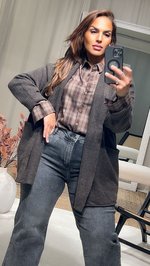 Gilet oversize AMBRE