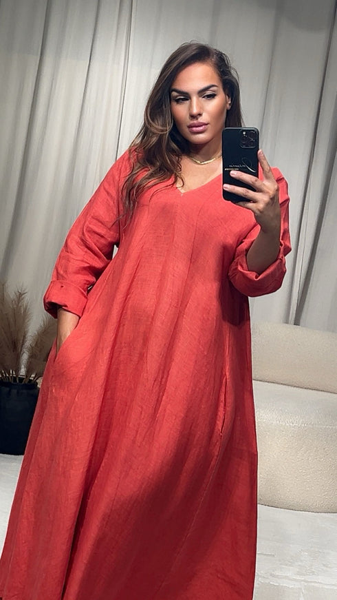 Robe LINA manches longues
