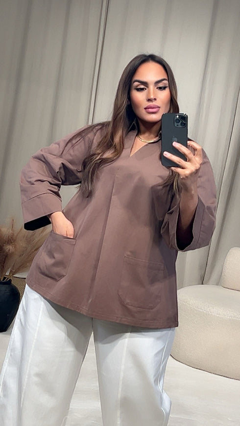 Blouse à poches FATIMA
