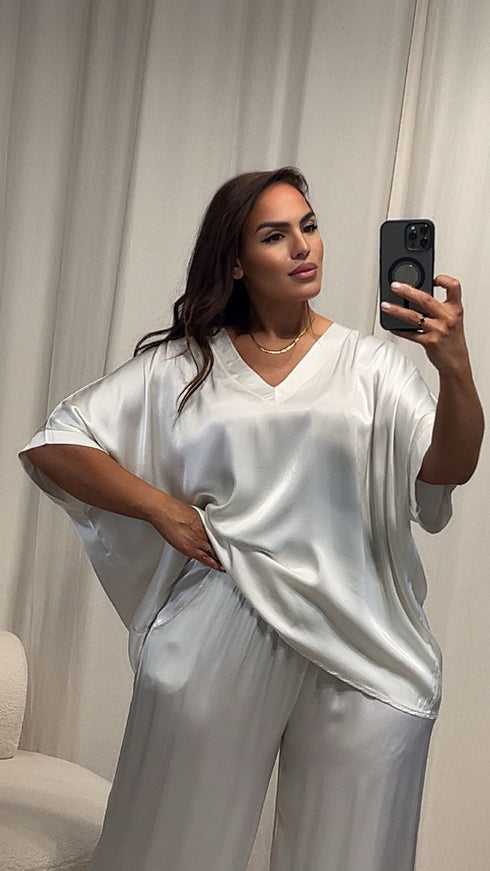 Haut satiné ARIANNA