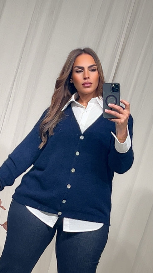 Cardigan oversize Alpaga ALYA