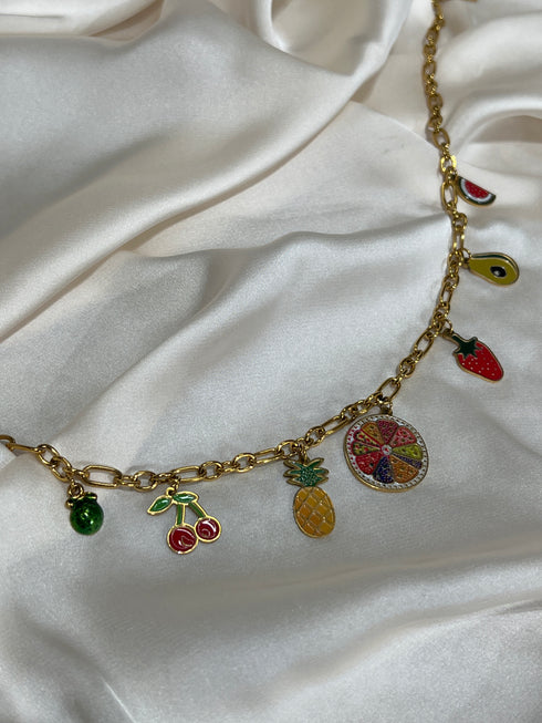Collier multiples pendentifs bijoux