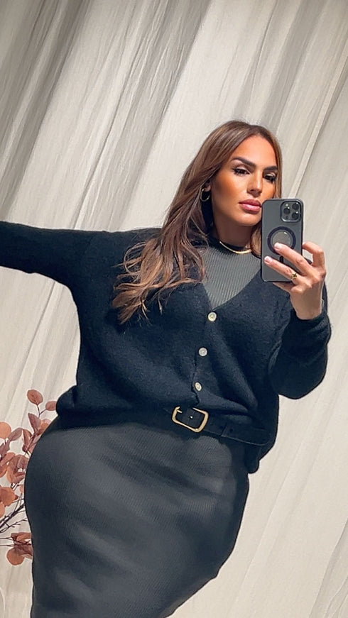 Cardigan oversize Alpaga ALYA