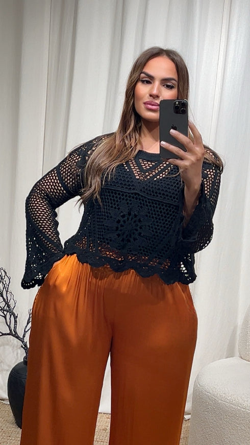 Haut en crochet large ZOÉ