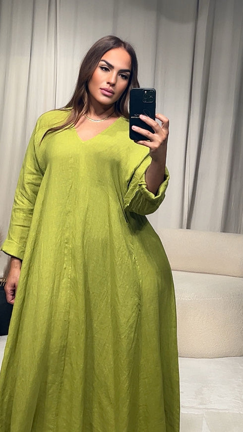 Robe LINA manches longues