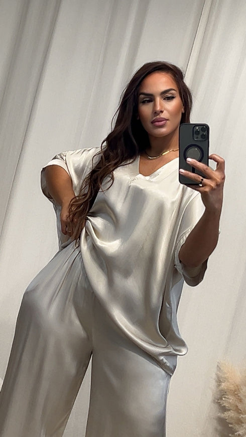 Haut satiné ARIANNA