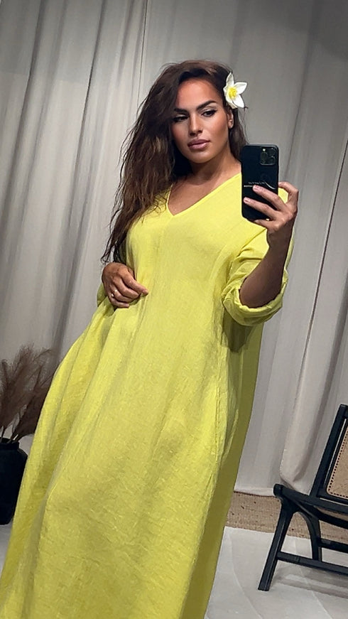 Robe LINA manches longues