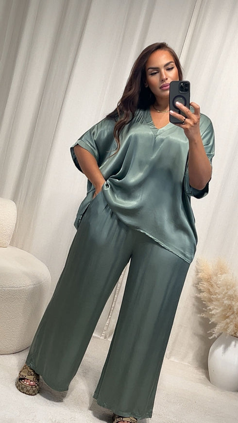 Haut satiné ARIANNA