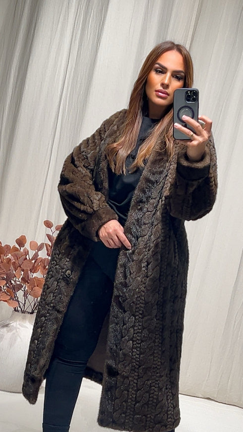 Manteau fourrure LOUBANA