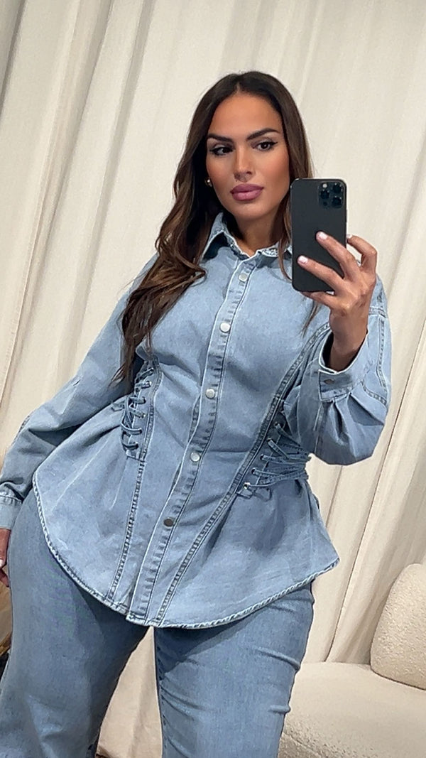 Chemise jean ARBIA