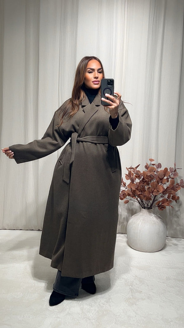 Manteau croisé SIENNA