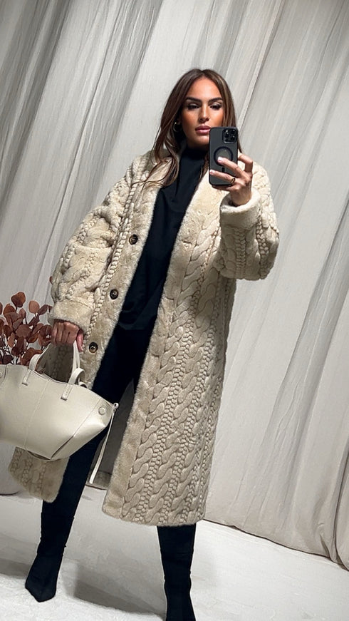 Manteau fourrure LOUBANA