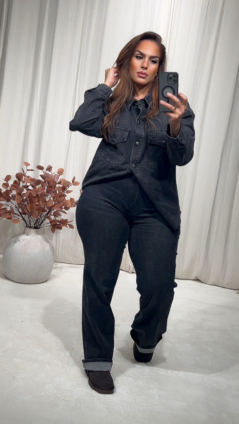 Sur chemise jean BAYA