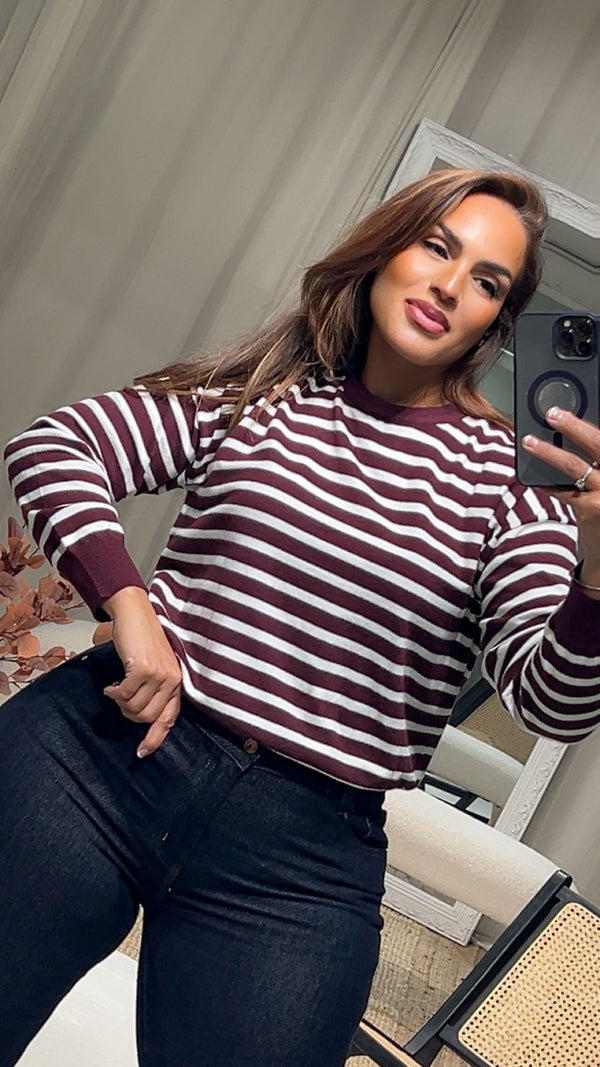 Pull marinière JEANNE