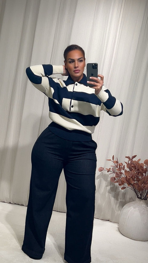 Jean jogging brute VIOLETTE