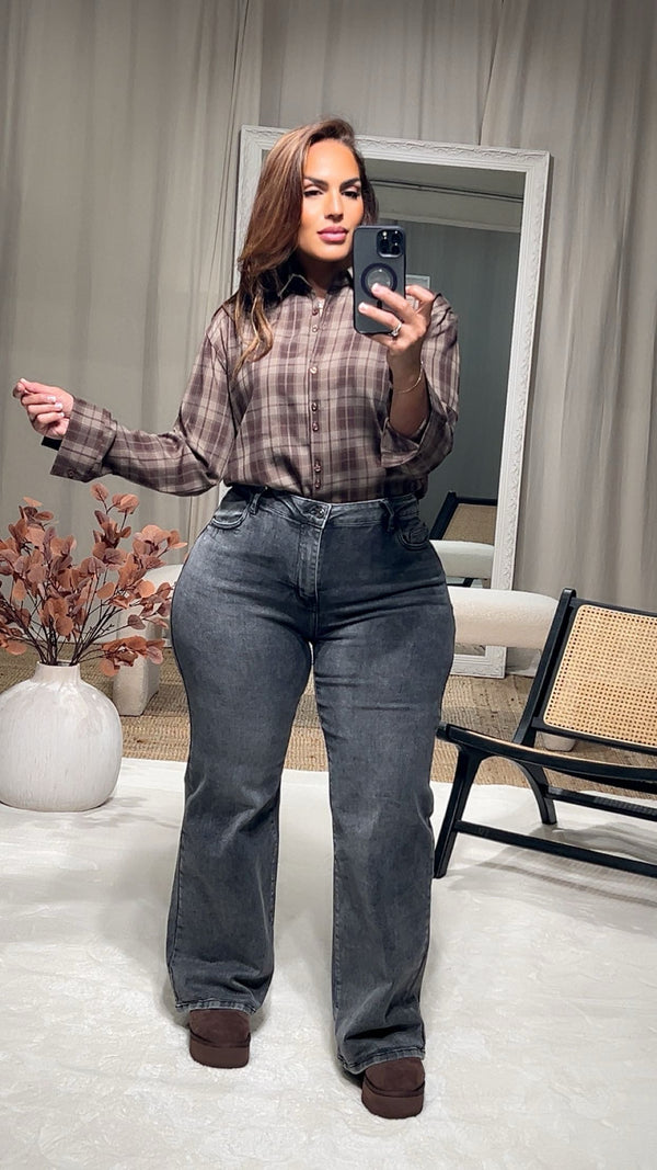 Chemise à carreaux EMMA