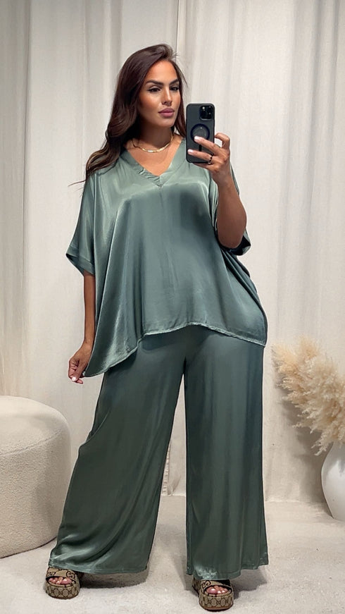 Haut satiné ARIANNA