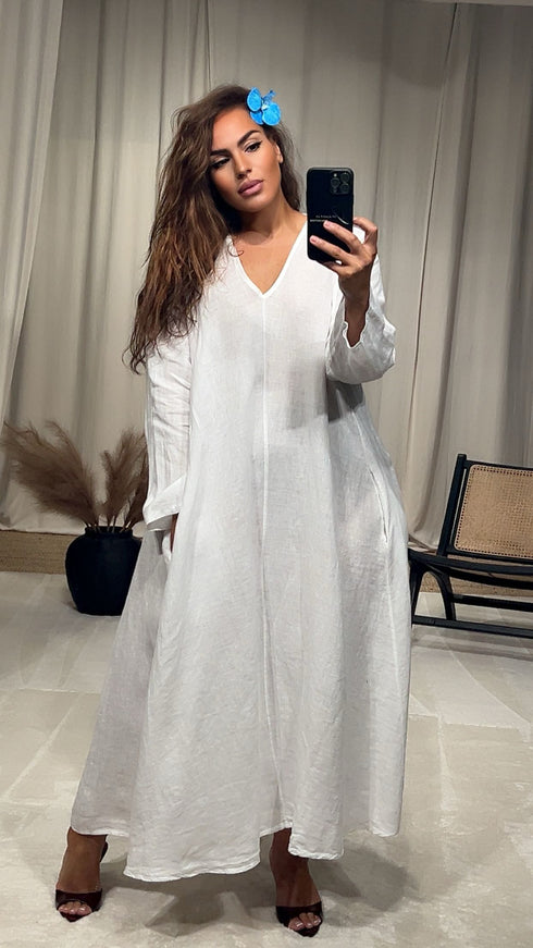 Robe LINA manches longues