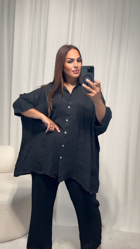 Pantalon d’ensemble NILA lin