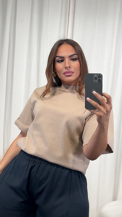 T-shirt à épaulettes ZENEB