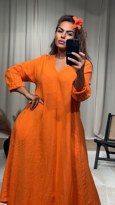 Robe LINA manches longues